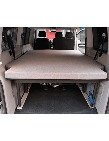 Colchón plegable para volkswagen T5 y T6 Transporter, Multivan, Caravelle y California Beach