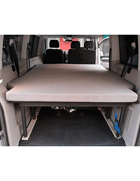Colchón plegable para volkswagen T5 y T6 Transporter, Multivan, Caravelle y California Beach Colchón plegable para volkswagen T5 y T6 Transporter, Multivan, Caravelle y California Beach