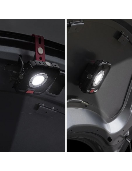 Torcia di lavoro con magnete ad alta intensità 5w/400lm