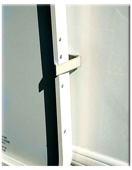 Batente de porta dobrável