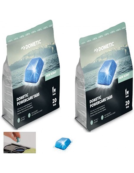 Pack Power Care Dometic 20 bolsitas Pack x2 Pack Power Care Dometic 20 bolsitas Pack x2