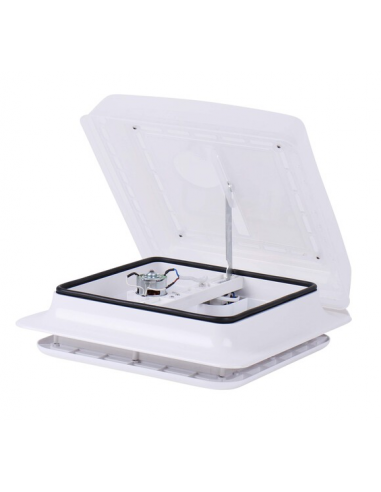 Power vent skylight 280x280 carbest with fan