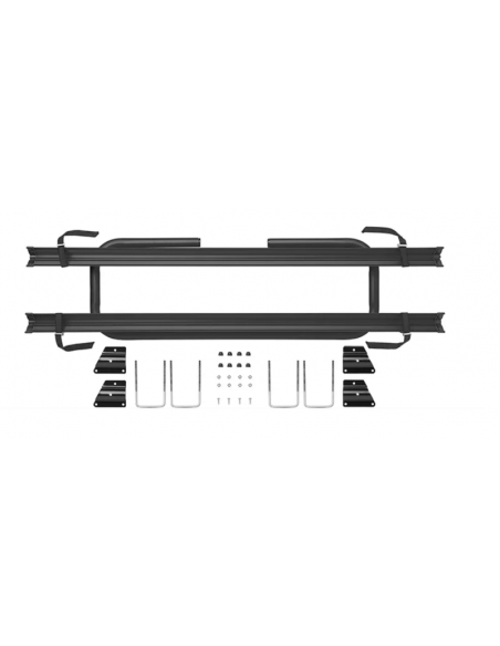 Bike rack for caravan trailer black