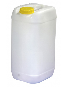 Bidón de plástico semicircular para uso doméstico 30 litros