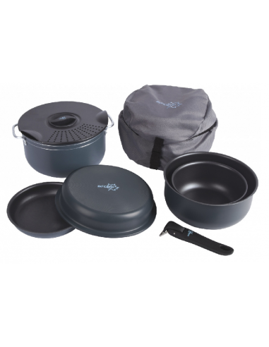 Set batterie da cucina con 7 pezzi.Bo-Camp