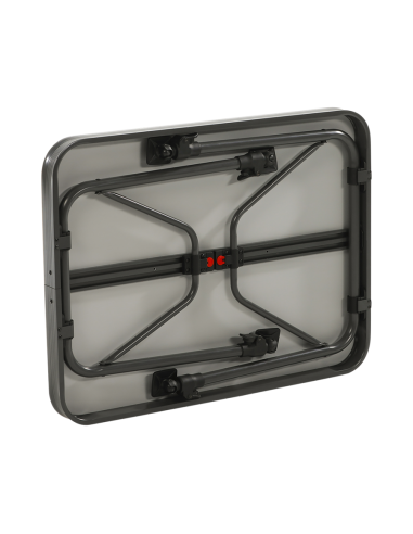 Tavolo in alluminio Travellife Grigio basso 80 x 60 cm