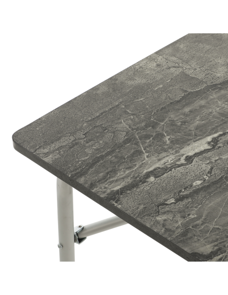 Mesa confort Travellife Sorrento gris oscuro 80 x 60cm