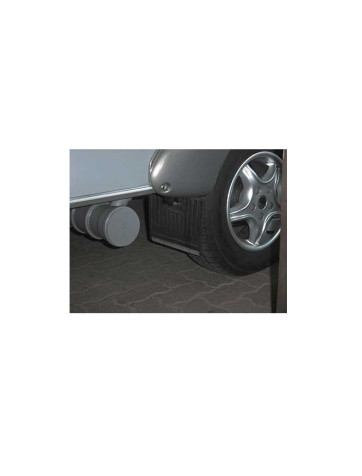 Mudguard rubber skirt for wheel