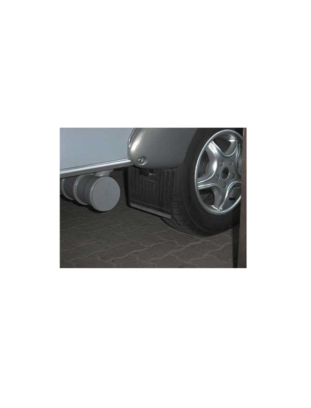 Jupe en caoutchouc de garde-boue pour roue