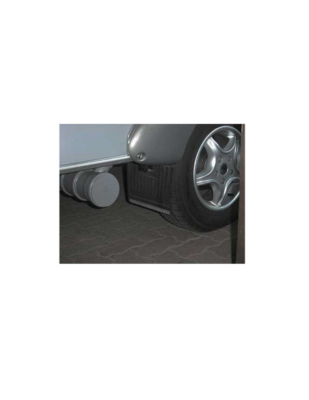 Mudguard rubber skirt for wheel