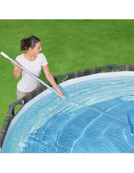 Spazzola per piscina curva da 50 cm