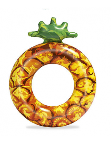 flutuador de piscina em forma de fruta