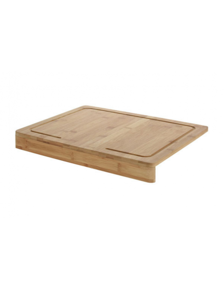Tabla de Bambú para cortar alimentos con bordes 45x35cm