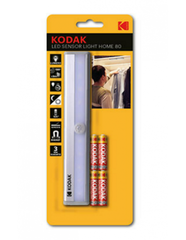 Guardaroba movimento con sensore e batterie incluse