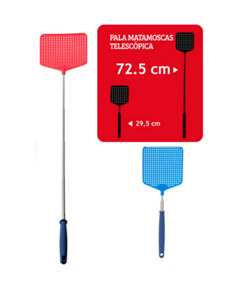 Ausziehbare Fliegenklatsche von 72 -29,5 cm