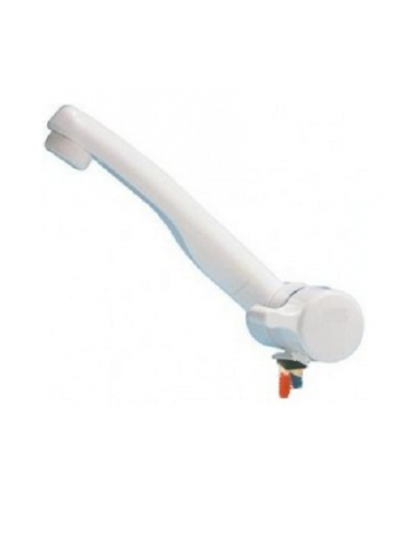 Grifo blanco para agua fría y caliente London Comet