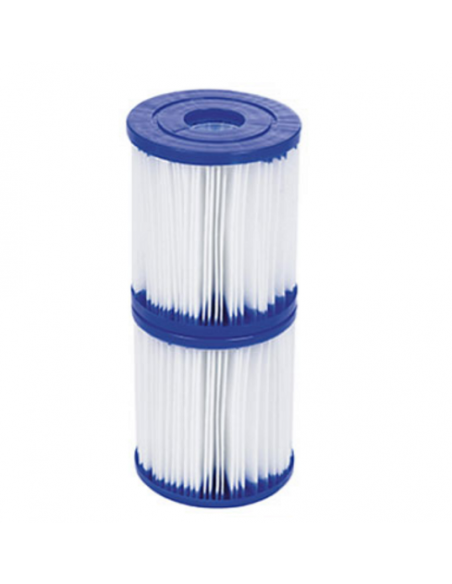 Kit 2 filtros para hidrobomba de piscina Tipo II