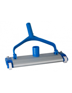 Limpia fondos para piscina en aluminio fijación clip de 35cm