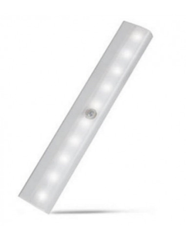 Motion cabinet power strip with sensor and batteries included
