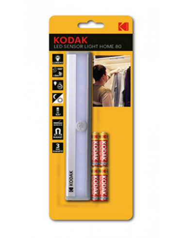 Motion cabinet power strip with sensor and batteries included