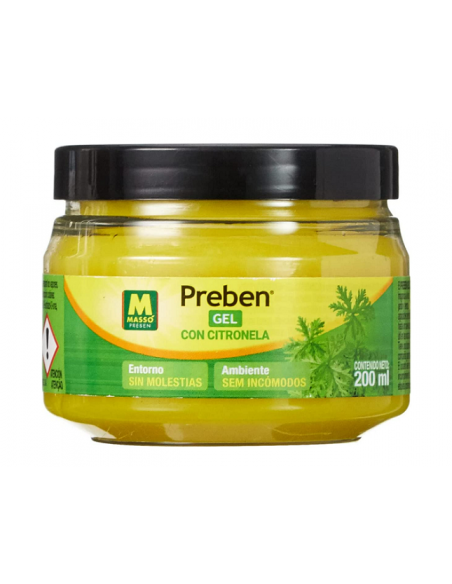 Citonella gel anti-mosquito ambientador 200ml