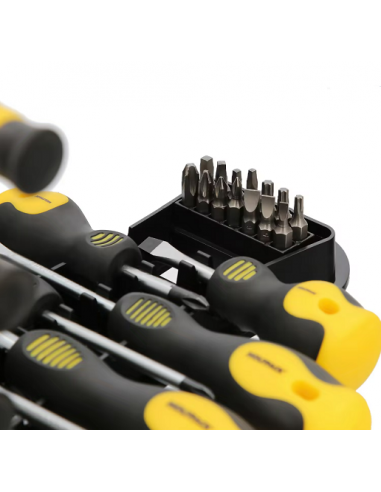 Set 30 piezas destornilladores y puntas magnéticas