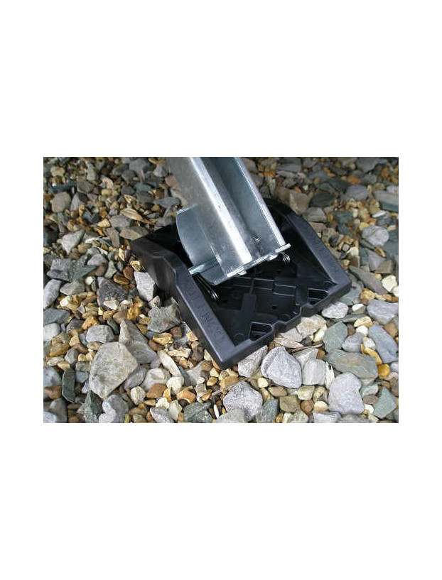 Base or foot for Milenco stabilizers
