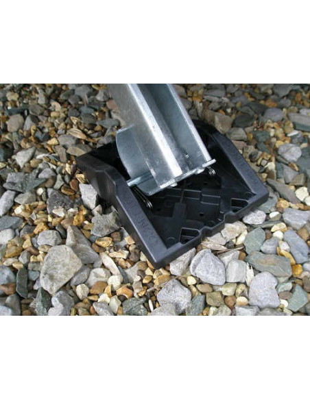 Base or foot for Milenco stabilizers