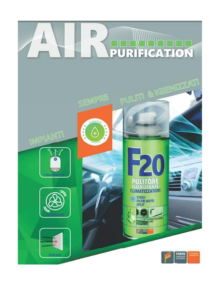 Faren F20 Ar condicionado Hygienizing Cleaner para carros e casa