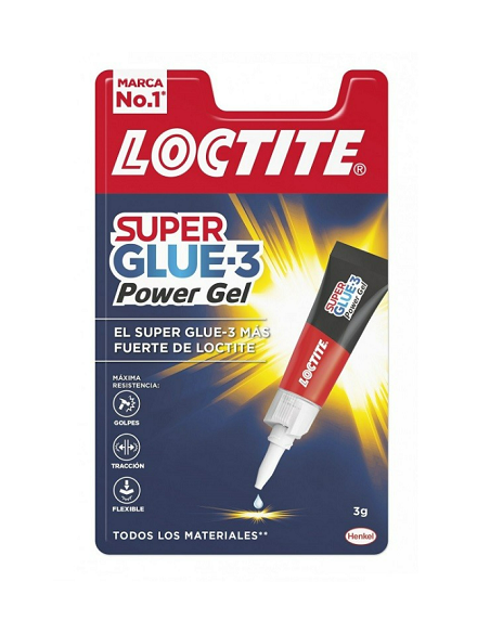 Peso adesivo Loctite Super Glue-3 Power Gel 3gr