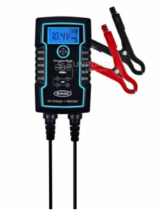 Cargador de batería inteligente con display LCD Ring
