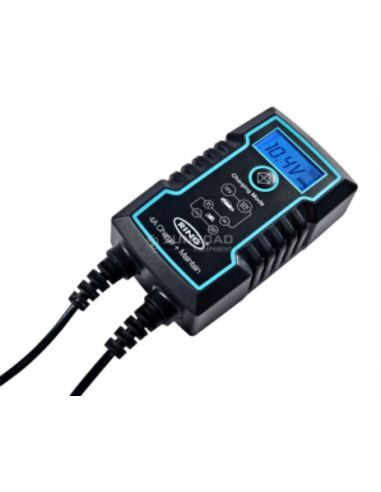 Caricabatteria intelligente con display LCD Ring