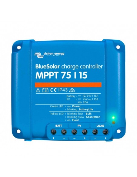 Regulador solar MPPT Victron 15A