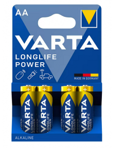Pack 4 pilas Varta AA