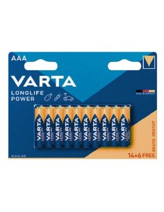Confezione Pilas Varta AAA 14 + 6 gratis