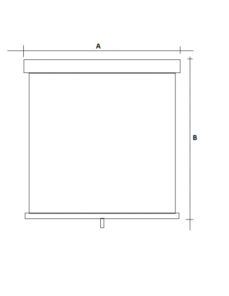 Oscurecedor de ventana 1400 x 800 mm