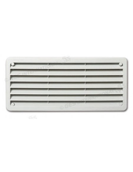 Rejilla de ventilación blanca 37 x 22,3 cm