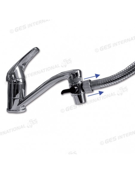 Adaptateur inverseur pour robinet et raccord de tuyau Adaptateur inverseur pour robinet et raccord de tuyau