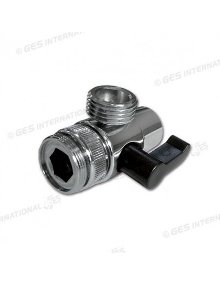 Adaptador desviador para grifo y conexión de manguera Adaptador desviador para grifo y conexión de manguera