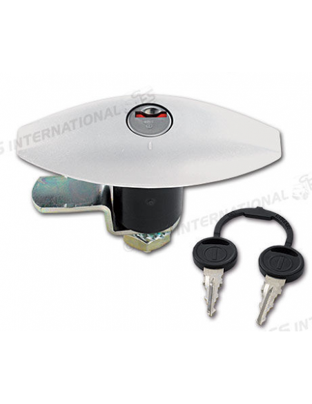 Cerradura Zadi blanca 110x41 mm blister