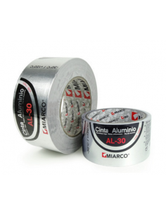 Cinta de aluminio AL-30 para proteger y sellar