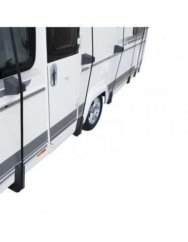 Low and roof protection corners for caravan / motorhome cover
