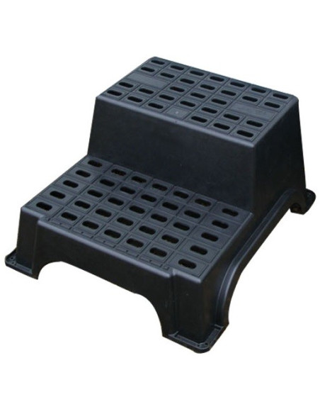 Degrau duplo de plástico especial