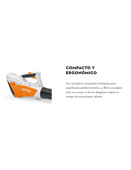 Ventilatore Stihl BGA 45 - AI LINEA con indicatore di carica e batteria