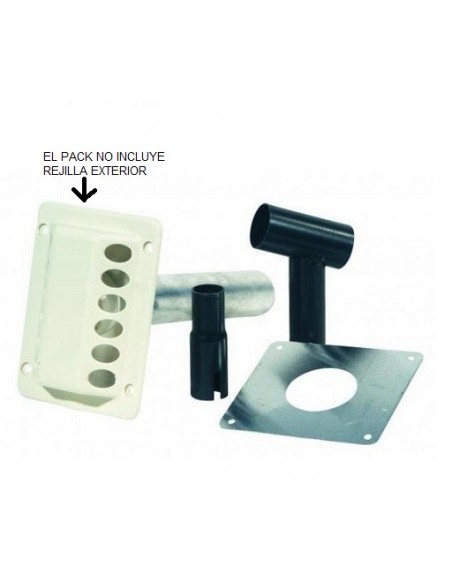 Smoke outlet for gas refrigerators, Dometic