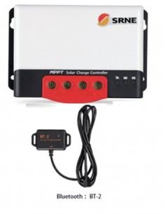 Regulador solar MPPT 20A SNRE con Bluetooth