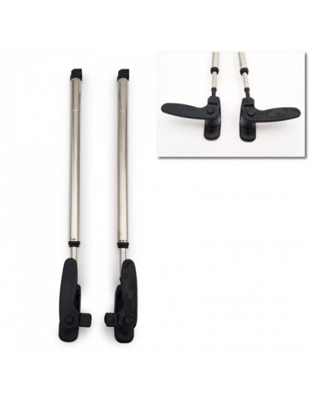 Coppia Compass Ventana Dometic Acciaio inossidabile Seitz S4 –550 CM