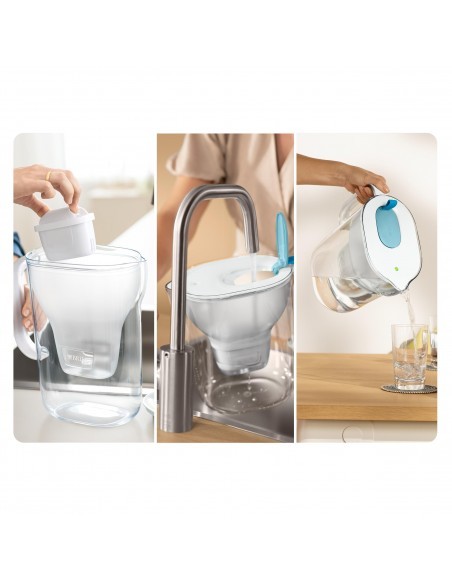 Vaso con filtro Brita Style MAXTRA +, 2.4L + 3 filtri