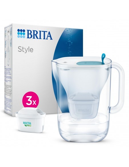 Jarra con filtro Brita Style  MAXTRA +, 2.4L + 3 filtros