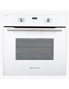 Horno 8 funciones Cristal Blanco. Eas Electric